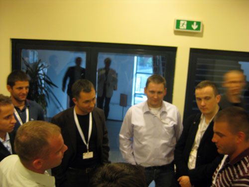 Guglarz Kaspar Szymanski na Google Day 2008