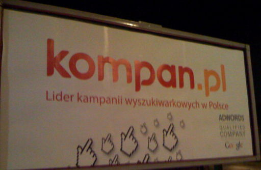 Kompan.pl Billboard Google Day