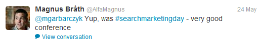 tweet magnus