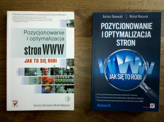 po lewej okładka wydania I, po prawej wydania III po lewej okładka wydania I, po prawej wydania III