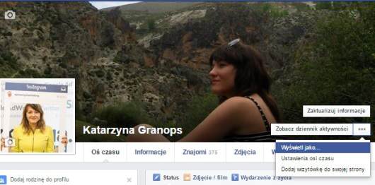 Jak widzą mój profil osoby, których nie mam w znajomych?