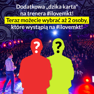 Głosowanie na prelegenta I love Marketing
