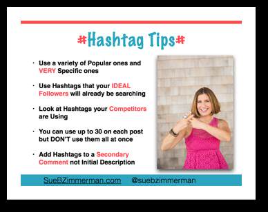Hashtag tips
