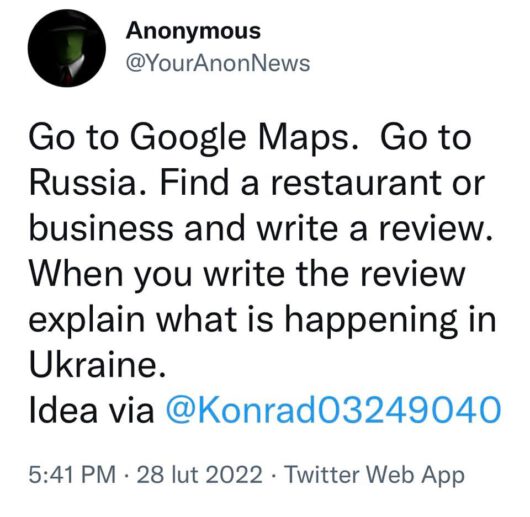 google maps opinie rosja