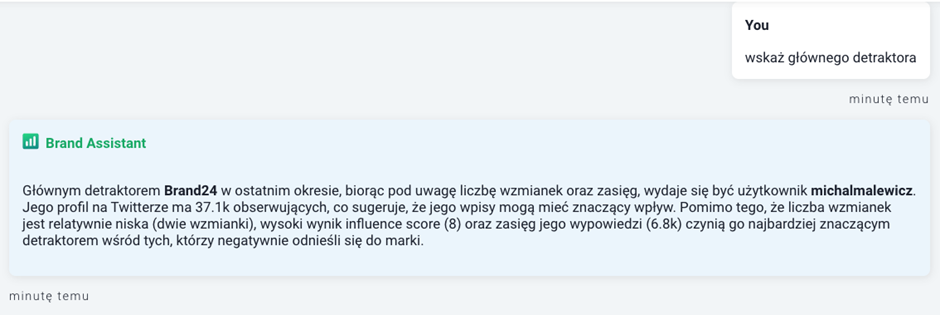 analiza wzmianek o marce