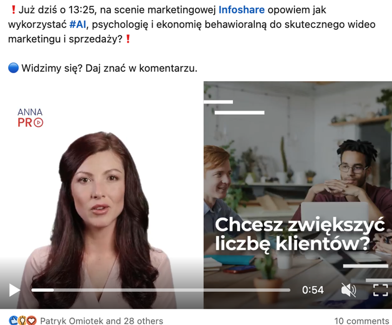 ai w wideomarketingu