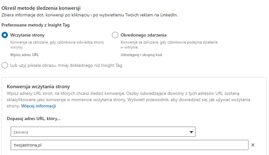lead generation w LinkedIn Ads